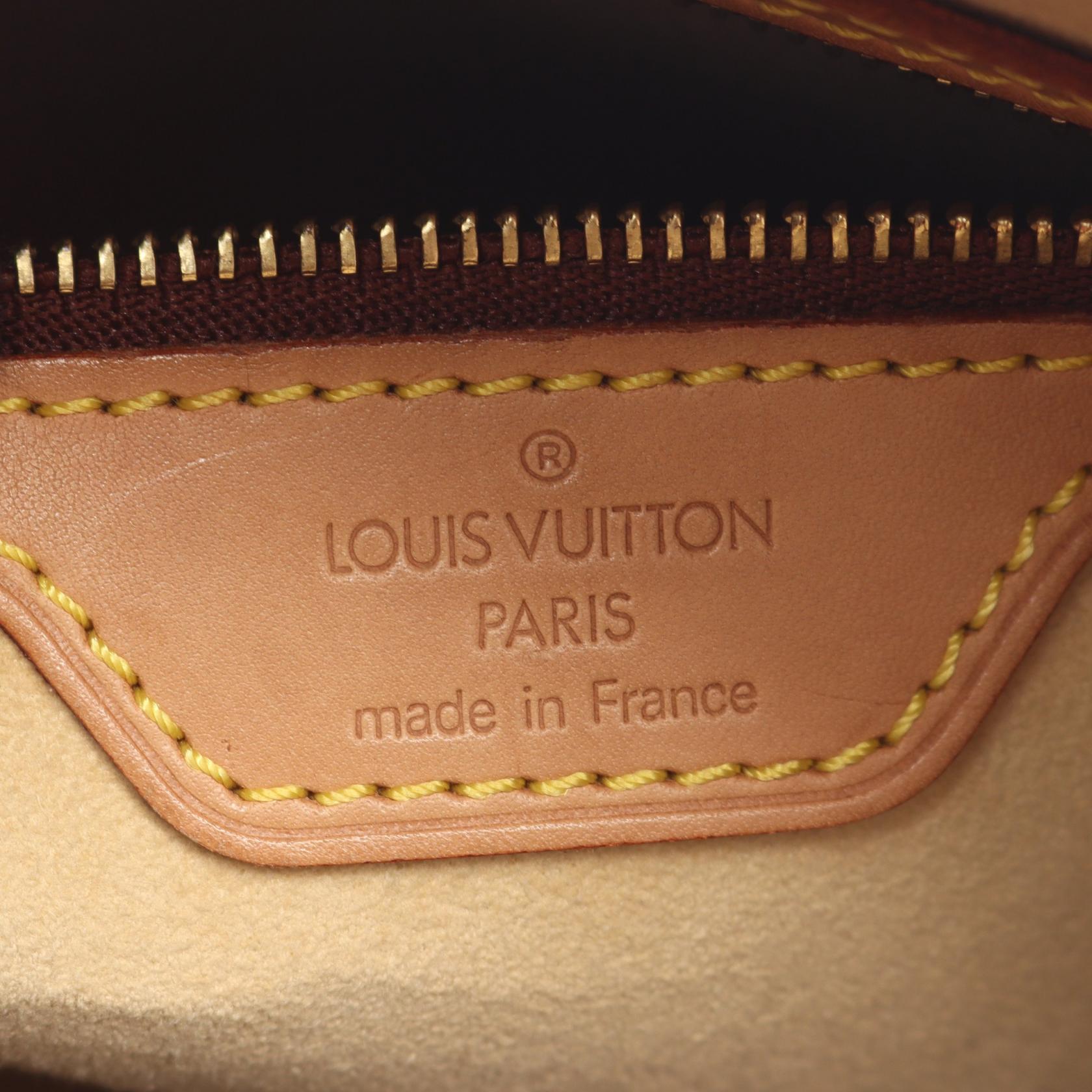 ルーピングGM モノグラム ショルダーバッグ PVC レザー ブラウン ルイヴィトン バッグ LOUIS VUITTON
