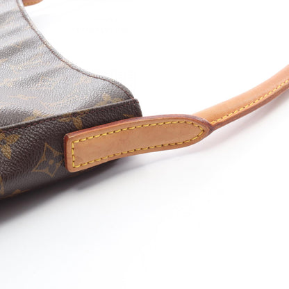 ルーピングGM モノグラム ショルダーバッグ PVC レザー ブラウン ルイヴィトン バッグ LOUIS VUITTON