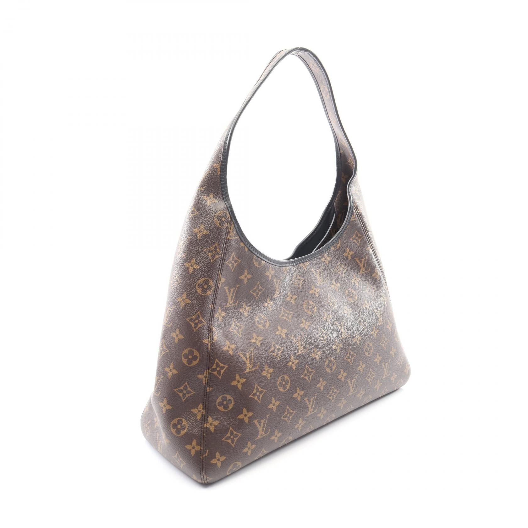ザ ドロップ GM モノグラム ワンショルダーバッグ PVC レザー ブラウン ブラック ルイヴィトン バッグ LOUIS VUITTON