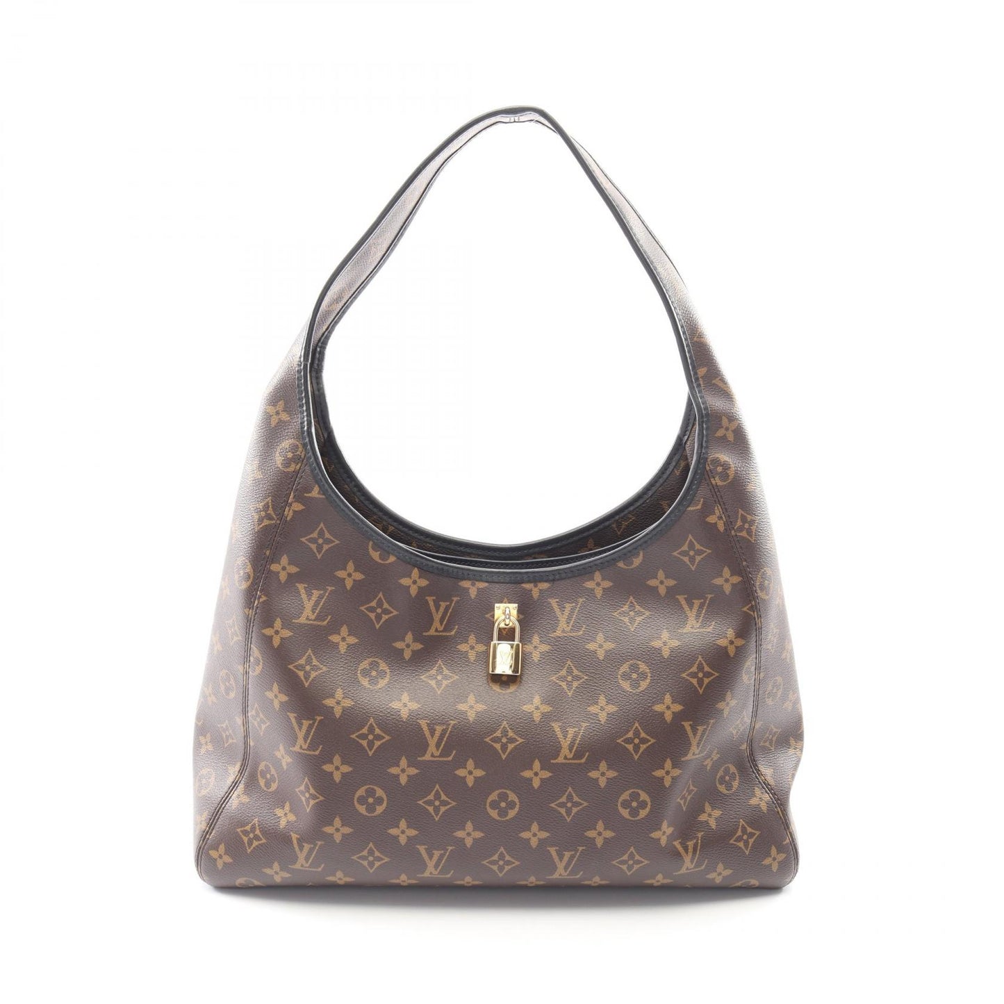 ザ ドロップ GM モノグラム ワンショルダーバッグ PVC レザー ブラウン ブラック ルイヴィトン バッグ LOUIS VUITTON