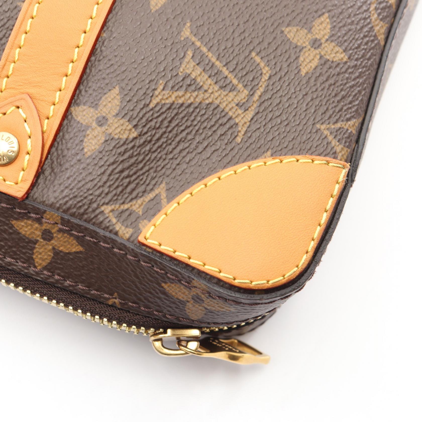 ソフトトランク メッセンジャー MM モノグラム レガシー ショルダーバッグ PVC レザー ブラウン ルイヴィトン バッグ LOUIS VUITTON