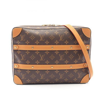 ソフトトランク メッセンジャー MM モノグラム レガシー ショルダーバッグ PVC レザー ブラウン ルイヴィトン バッグ LOUIS VUITTON