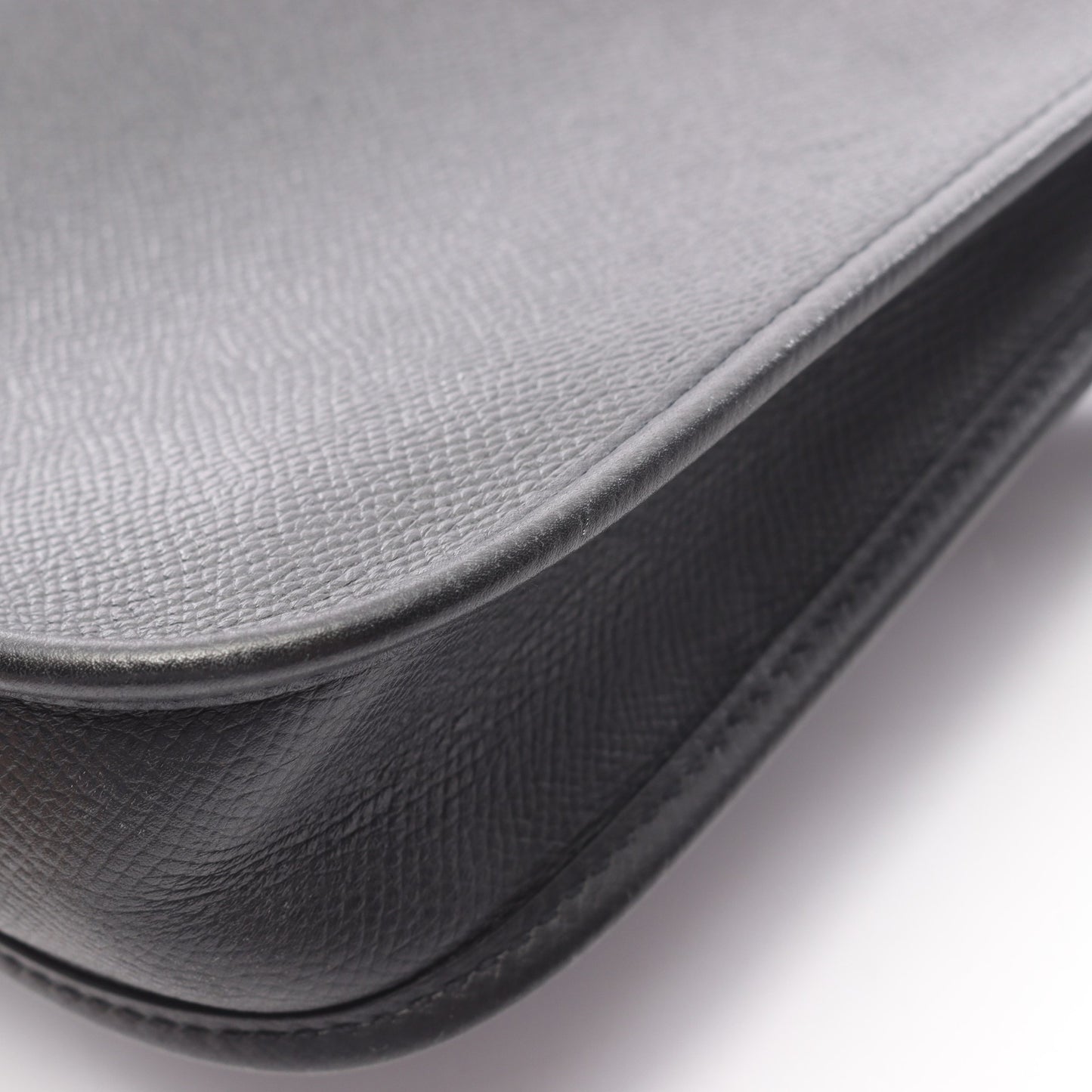 エヴリンTPM ショルダーバッグ ヴォーエプソン ブラック シルバー金具 □L刻印 エルメス バッグ HERMES