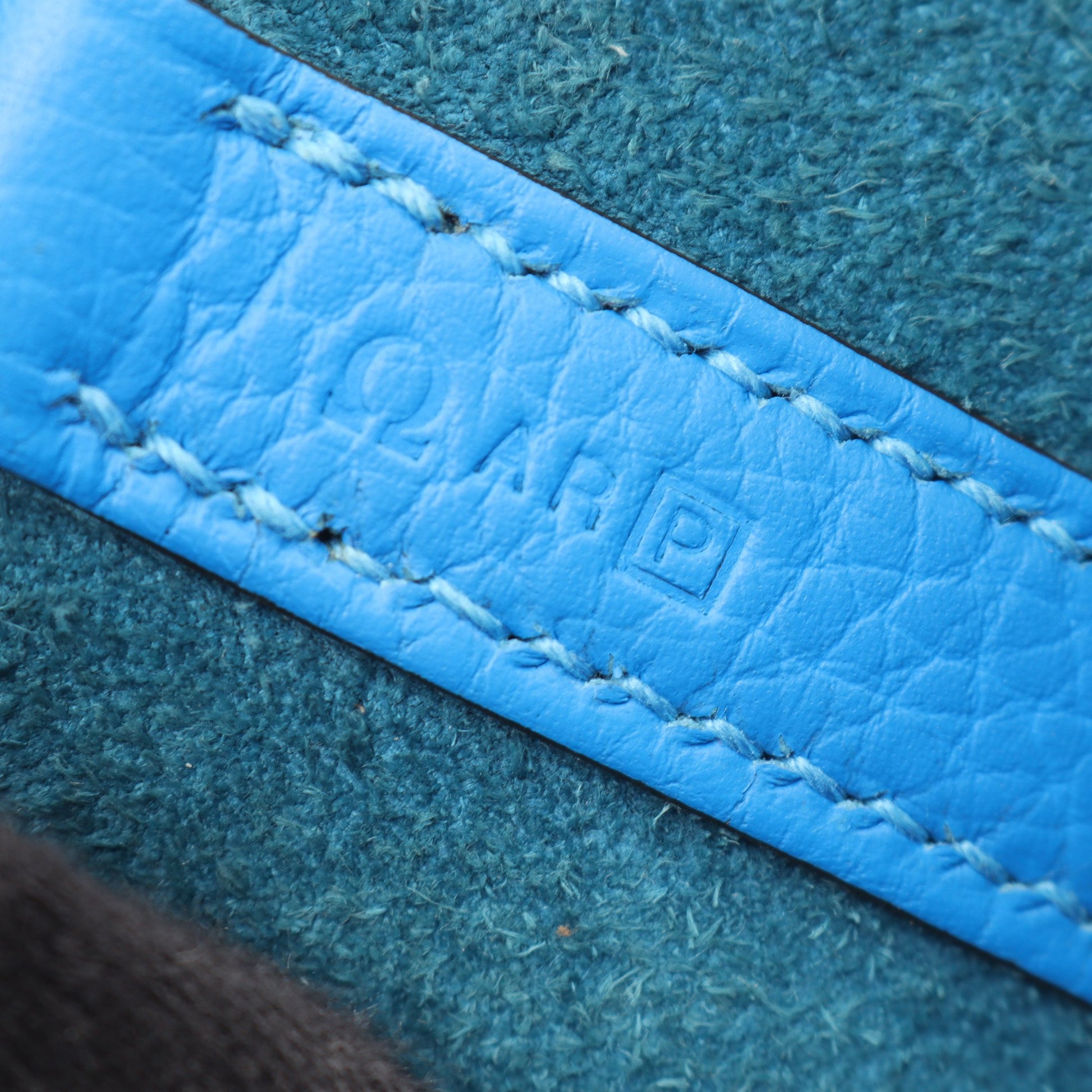 ピコタンロックPM ブルーイドラ ハンドバッグ トリヨンクレマンス ブルー シルバー金具 □P刻印 エルメス バッグ HERMES
