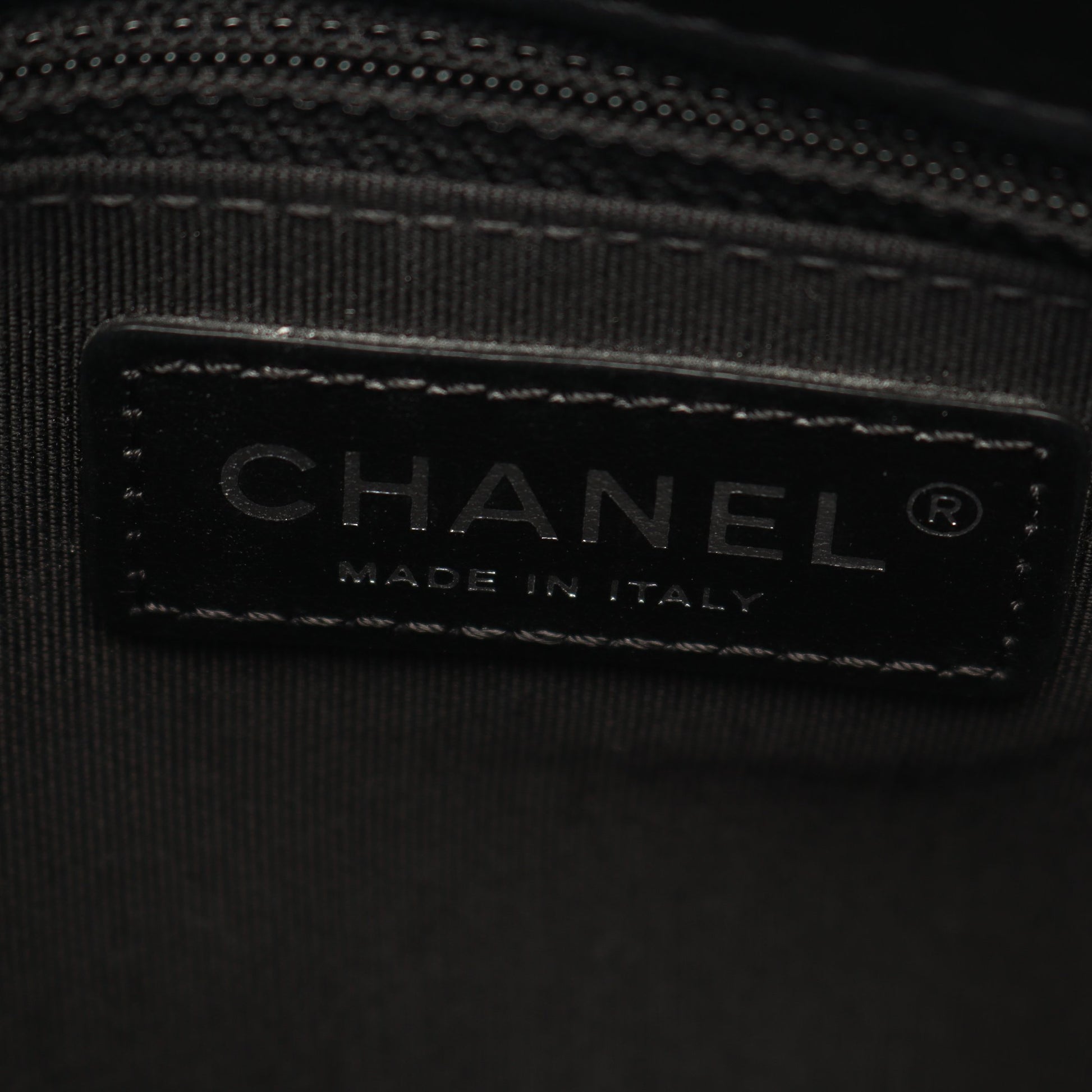 マトラッセ チェーンショルダーバッグ ラムスキン ブラック シルバー金具 シャネル バッグ CHANEL