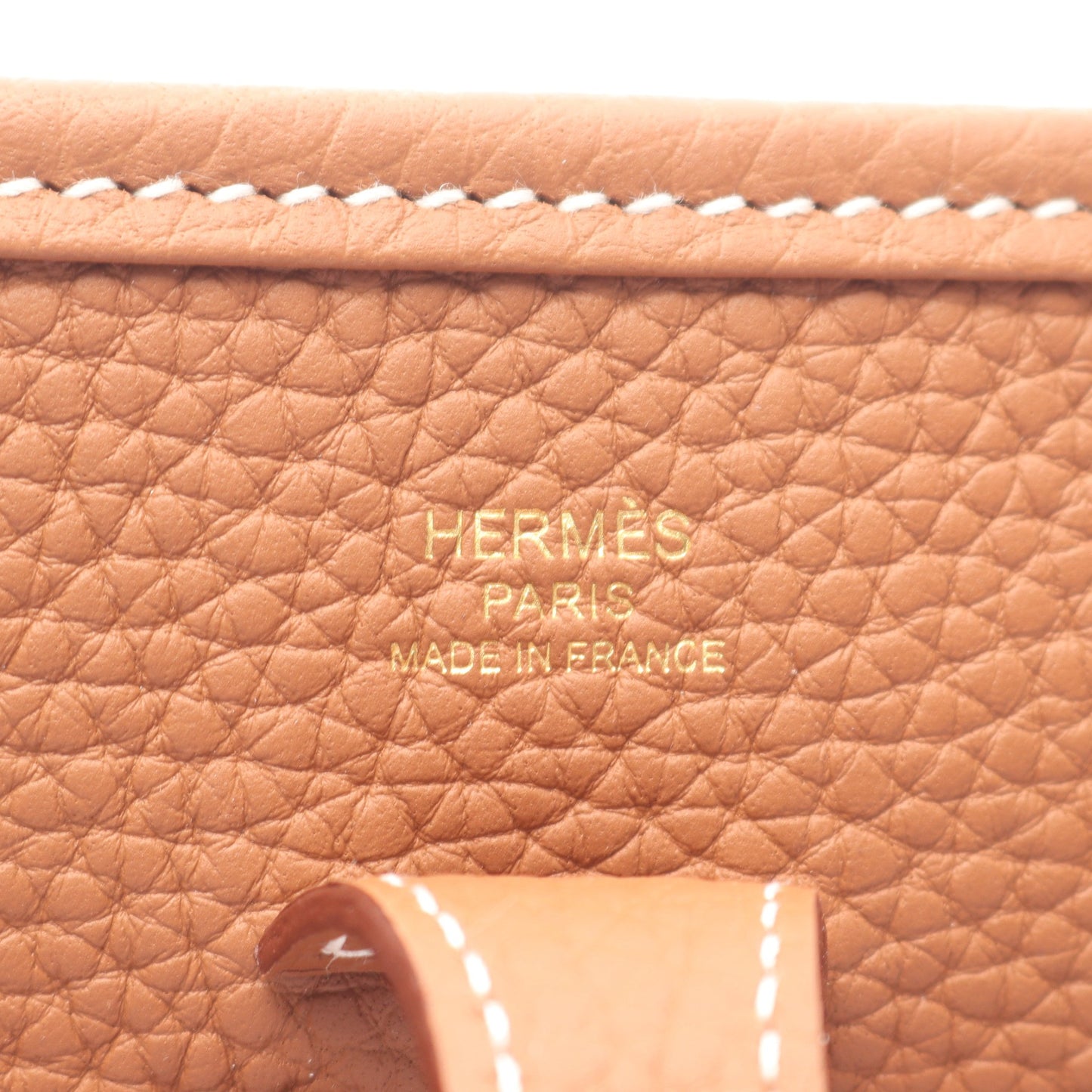 エヴリン23 ゴールド ショルダーバッグ トリヨンクレマンス ブラウン ゴールド金具 K刻印 エルメス バッグ HERMES