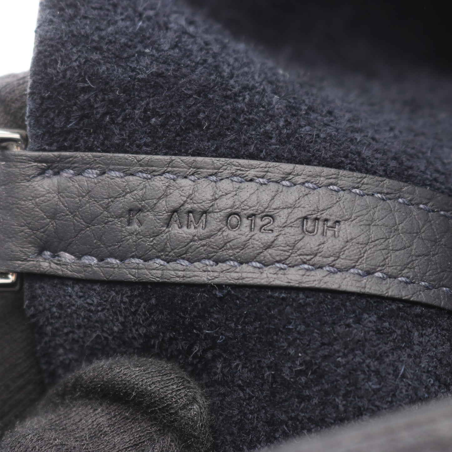 ピコタンロックPM キャバン ハンドバッグ トリヨンクレマンス ダークネイビー シルバー金具 K刻印 エルメス バッグ HERMES
