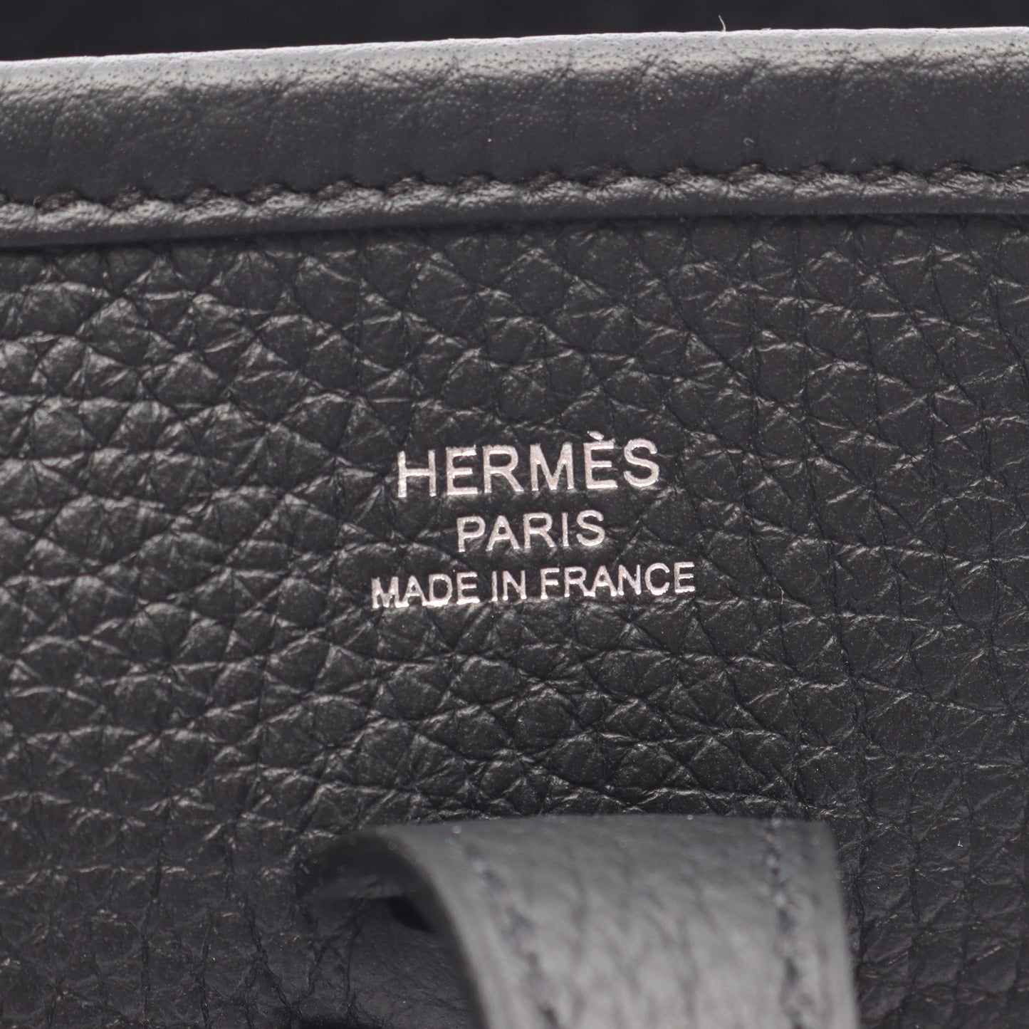 エヴリン23 ショルダーバッグ トリヨンクレマンス ブラック シルバー金具 K刻印 エルメス バッグ HERMES
