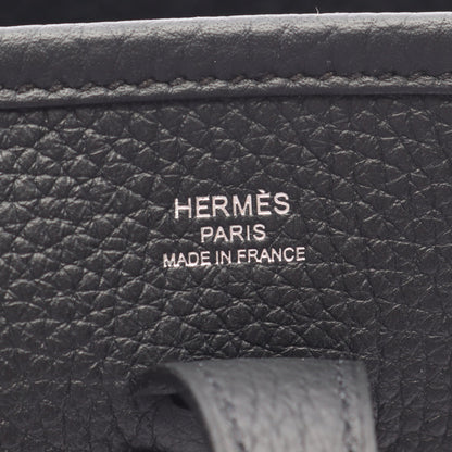 エヴリン23 ショルダーバッグ トリヨンクレマンス ブラック シルバー金具 K刻印 エルメス バッグ HERMES