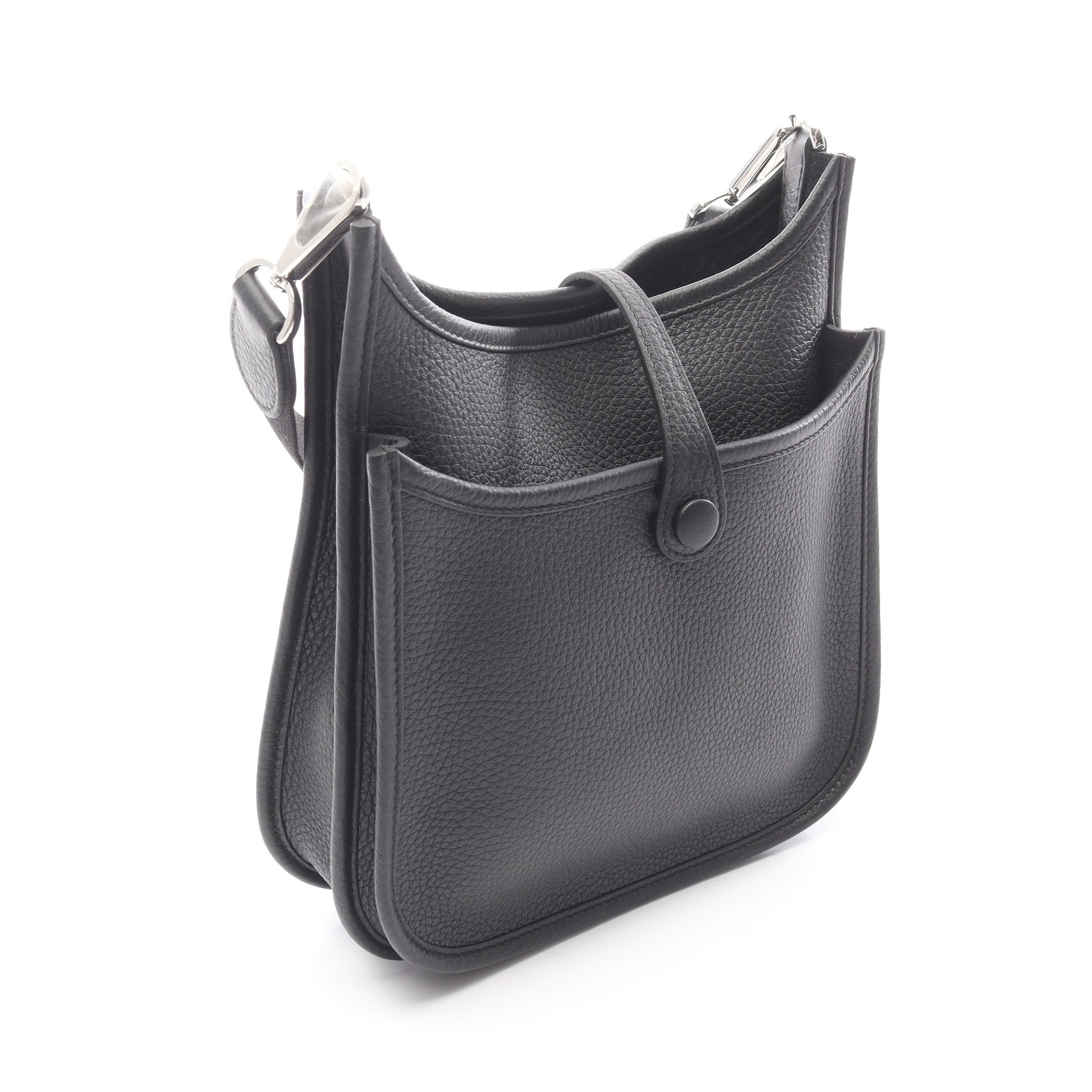 エルメス HERMES エヴリン23 ショルダーバッグ バッグ レザー トリヨンクレマンス トリヨンクレマンス ブラック（エルメス） K刻印（2025年製造） レディース ブラック系 【中古】 エルメス ショルダーバッグ エブリン3 23 ブラック/ゴールド金具