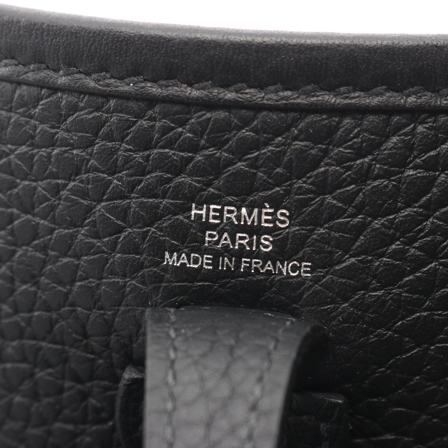 エヴリンTPM アマゾン ショルダーバッグ トリヨンクレマンス ブラック シルバー金具 G刻印 エルメス バッグ HERMES