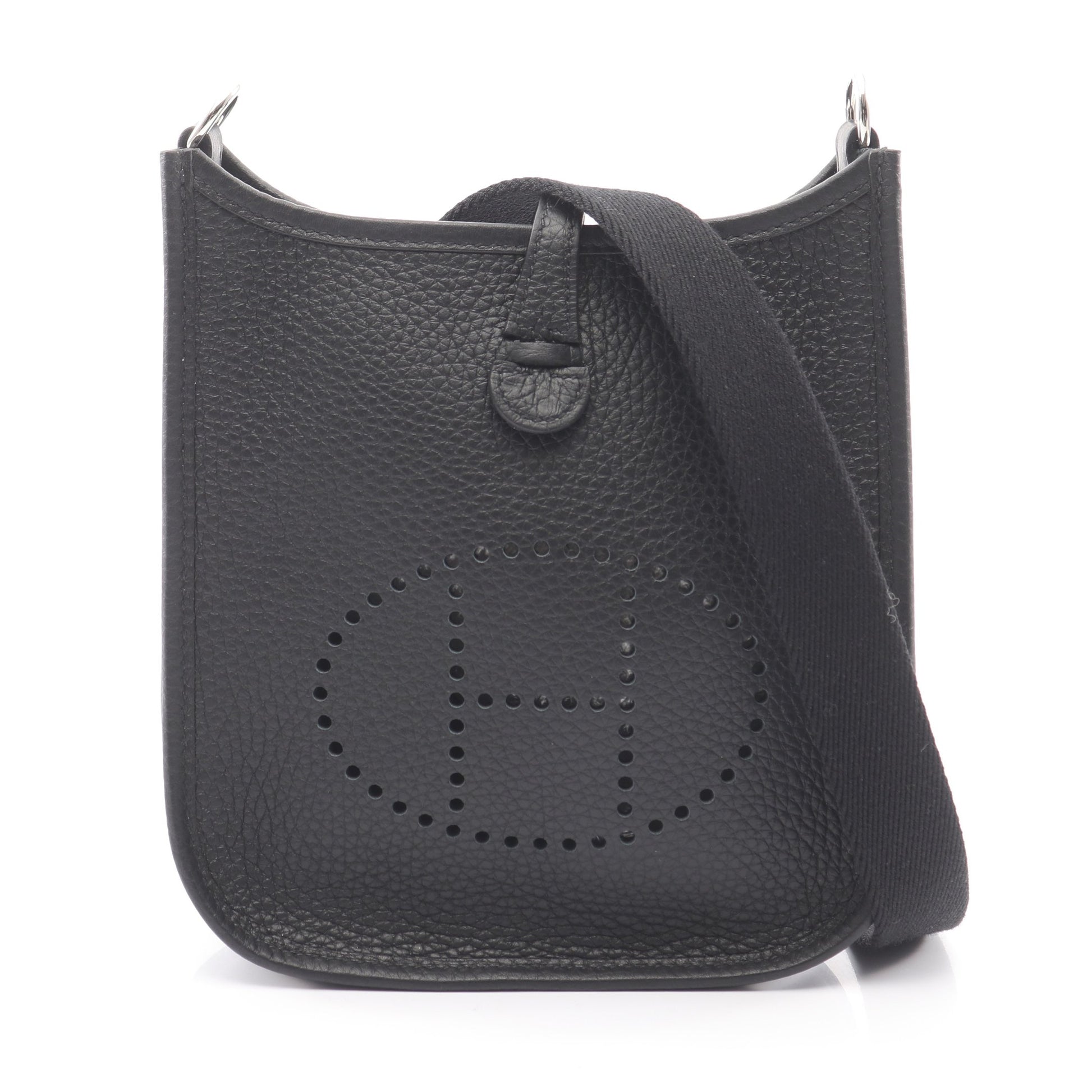 エヴリンTPM アマゾン ショルダーバッグ トリヨンクレマンス ブラック シルバー金具 G刻印 エルメス バッグ HERMES