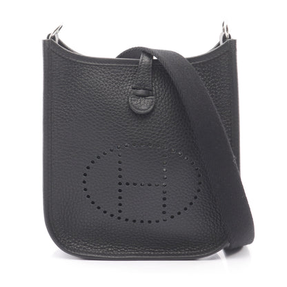 エヴリンTPM アマゾン ショルダーバッグ トリヨンクレマンス ブラック シルバー金具 G刻印 エルメス バッグ HERMES