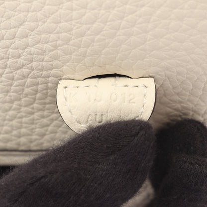 エヴリンアマゾンTPM クレーム ショルダーバッグ トリヨンクレマンス アイボリー ゴールド金具 K刻印 エルメス バッグ HERMES