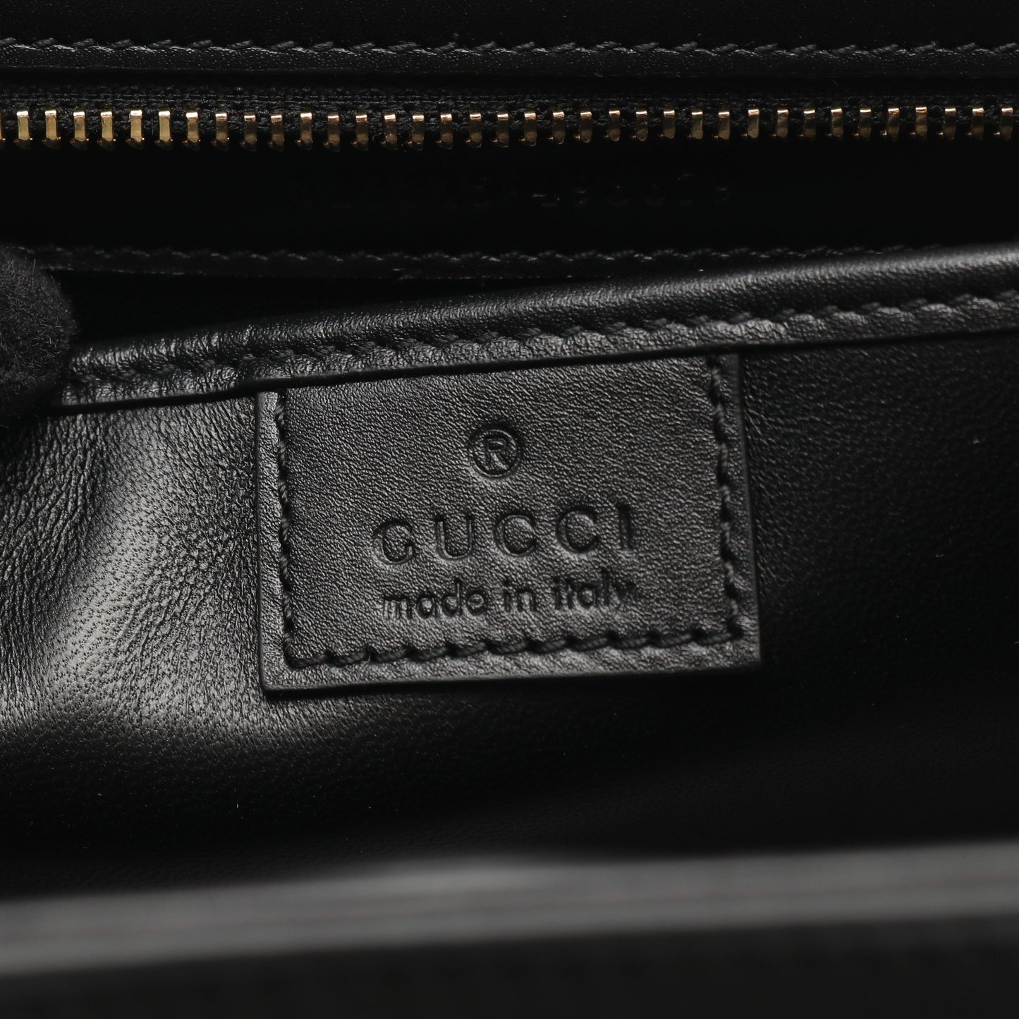 バンブー 1947 スモール 2WAY ハンドバッグ レザー ブラック グッチ バッグ GUCCI