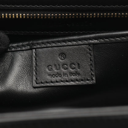 バンブー 1947 スモール 2WAY ハンドバッグ レザー ブラック グッチ バッグ GUCCI