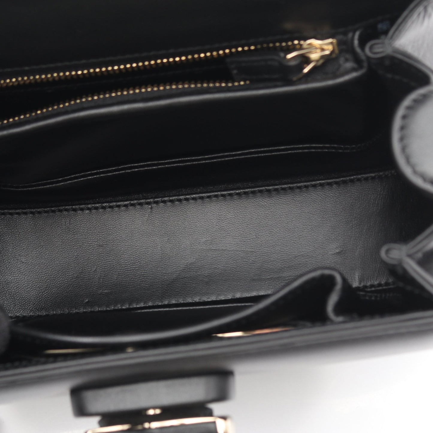 バンブー 1947 スモール 2WAY ハンドバッグ レザー ブラック グッチ バッグ GUCCI