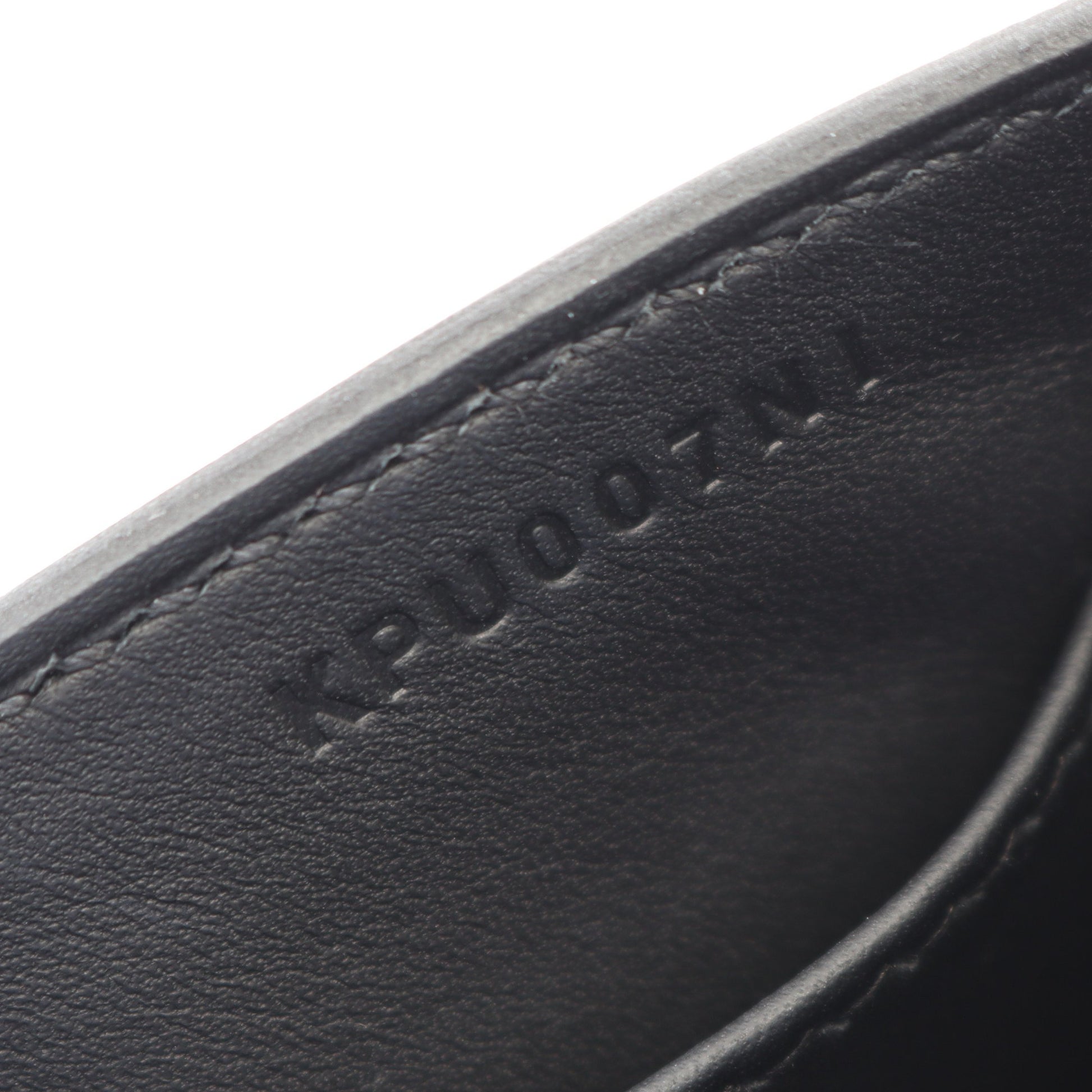 ゲタ ショルダーバッグ シェーブル ブラック ゴールド金具 K刻印 エルメス バッグ HERMES