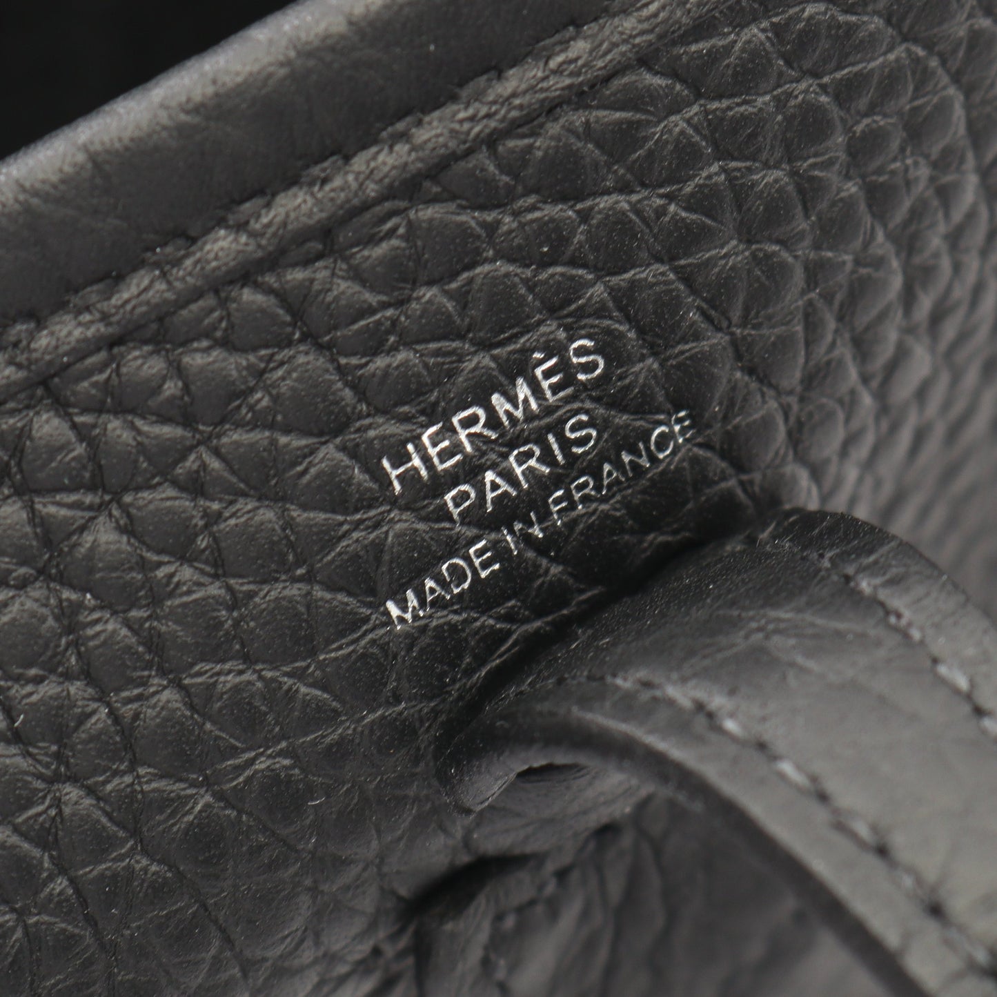 エヴリンTPM アマゾン ショルダーバッグ トリヨンクレマンス ブラック シルバー金具 K刻印 エルメス バッグ HERMES