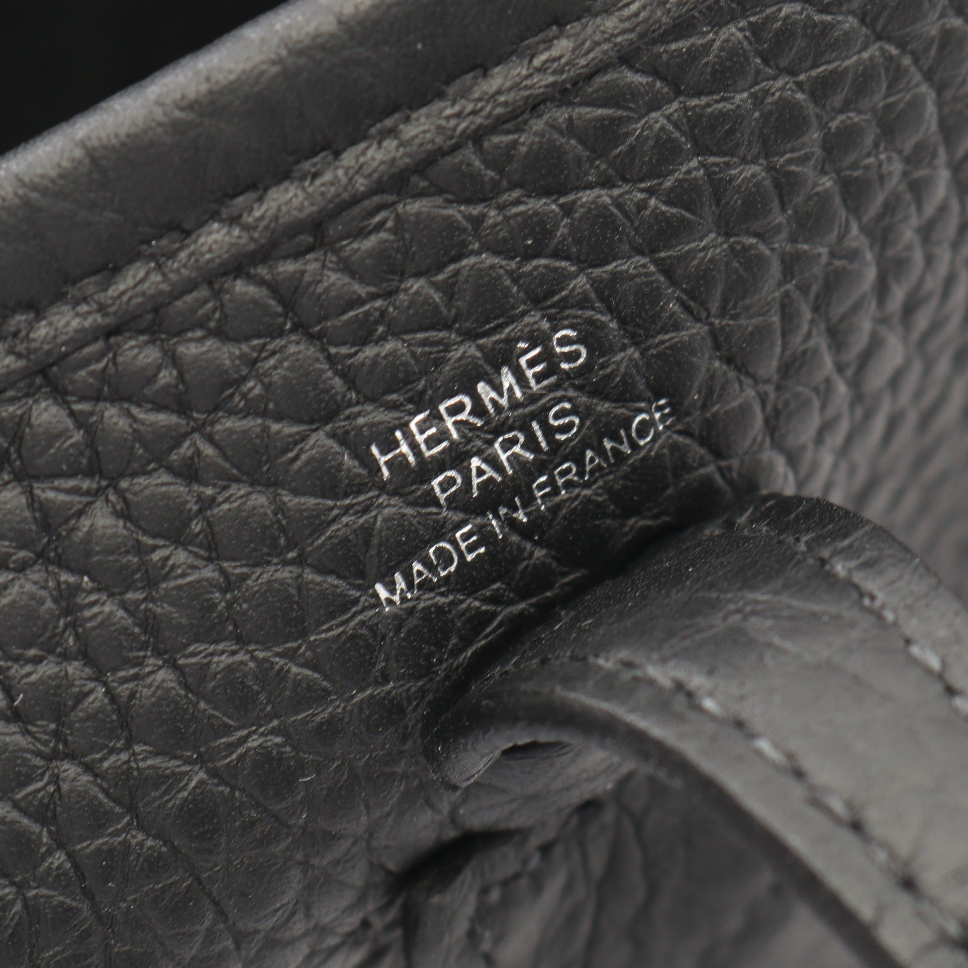エヴリンTPM アマゾン ショルダーバッグ トリヨンクレマンス ブラック シルバー金具 K刻印 エルメス バッグ HERMES