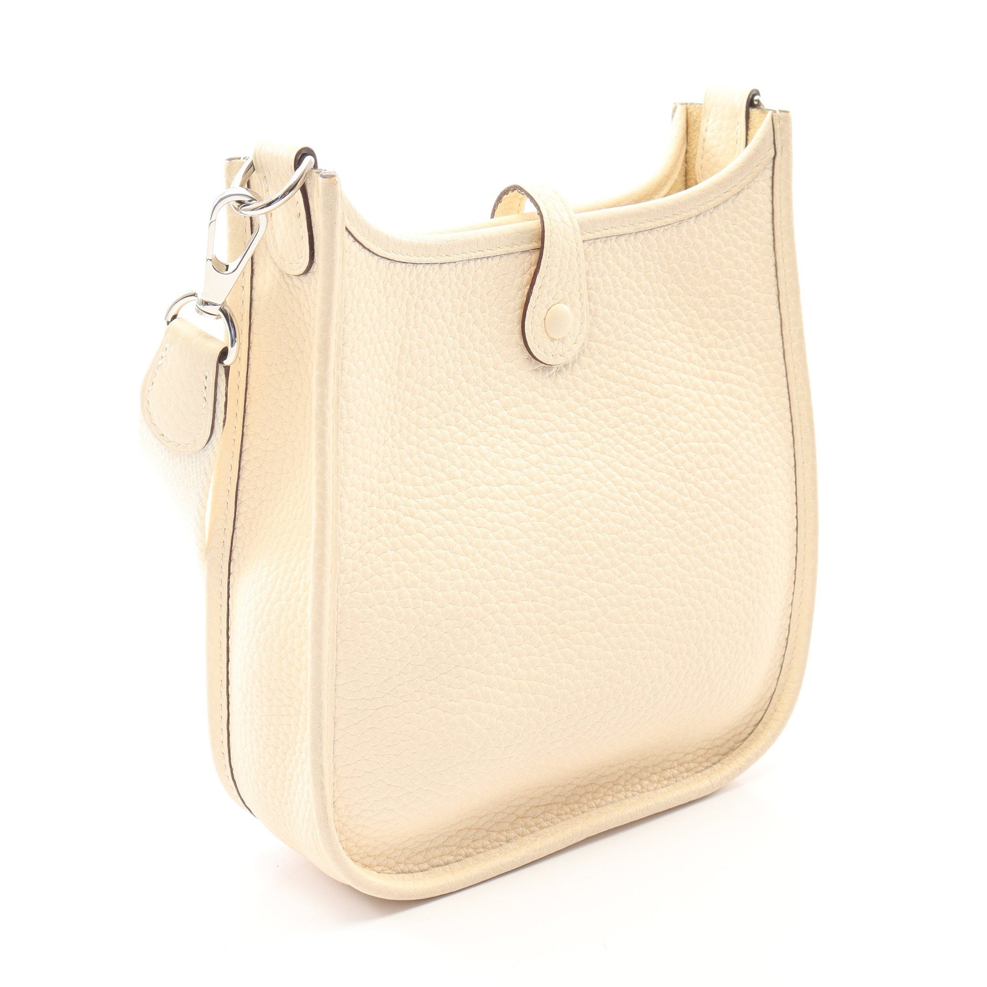エヴリンTPM アマゾン ナタ ショルダーバッグ トリヨンクレマンス アイボリー シルバー金具 Z刻印 エルメス バッグ HERMES