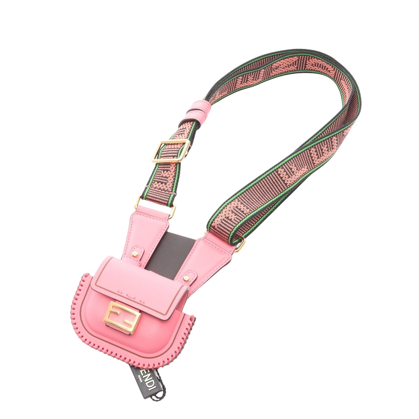 Pico ピコ バゲット AirPodsケース イヤホンケース レザー ピンク フェンディ 財布・小物 FENDI