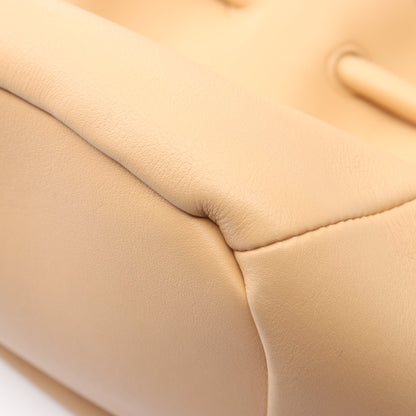 ピーク 2WAY ショルダーバッグ レザー ベージュ ボッテガヴェネタ バッグ BOTTEGA VENETA