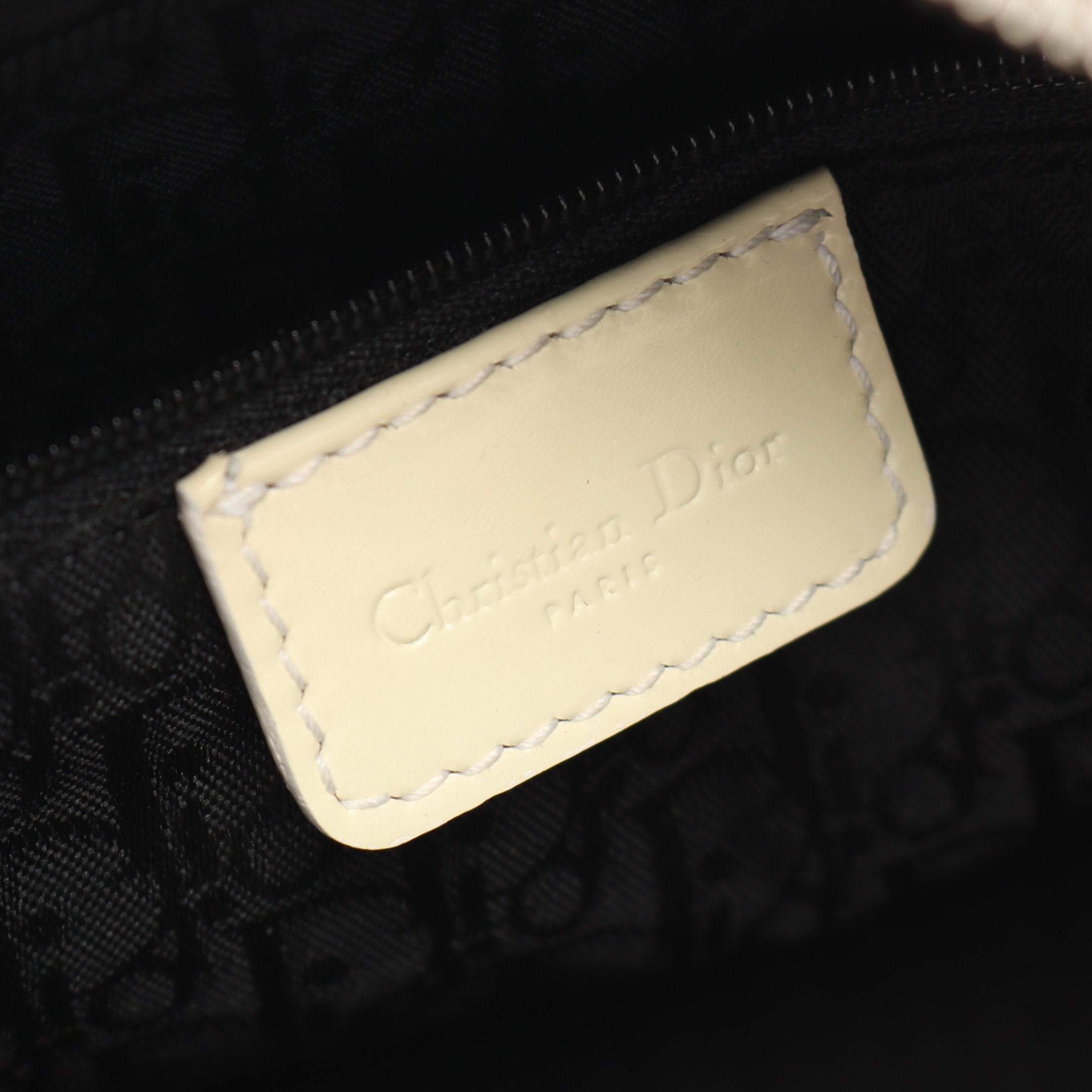 LADY DIOR レディディオール カナージュ 2WAY ハンドバッグ ナイロン
