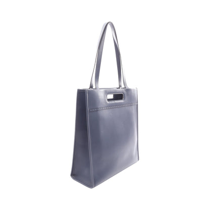 SHOPPING BAG ショルダーバッグ トートバッグ レザー ネイビー フェンディ バッグ FENDI
