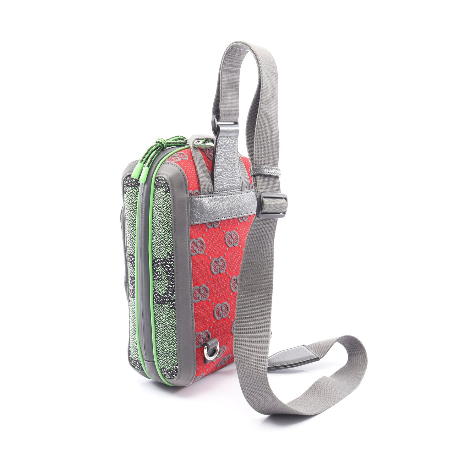 GG柄 ボディバッグ キャンバス ナイロン レッド グレー イエローグリーン グッチ バッグ GUCCI