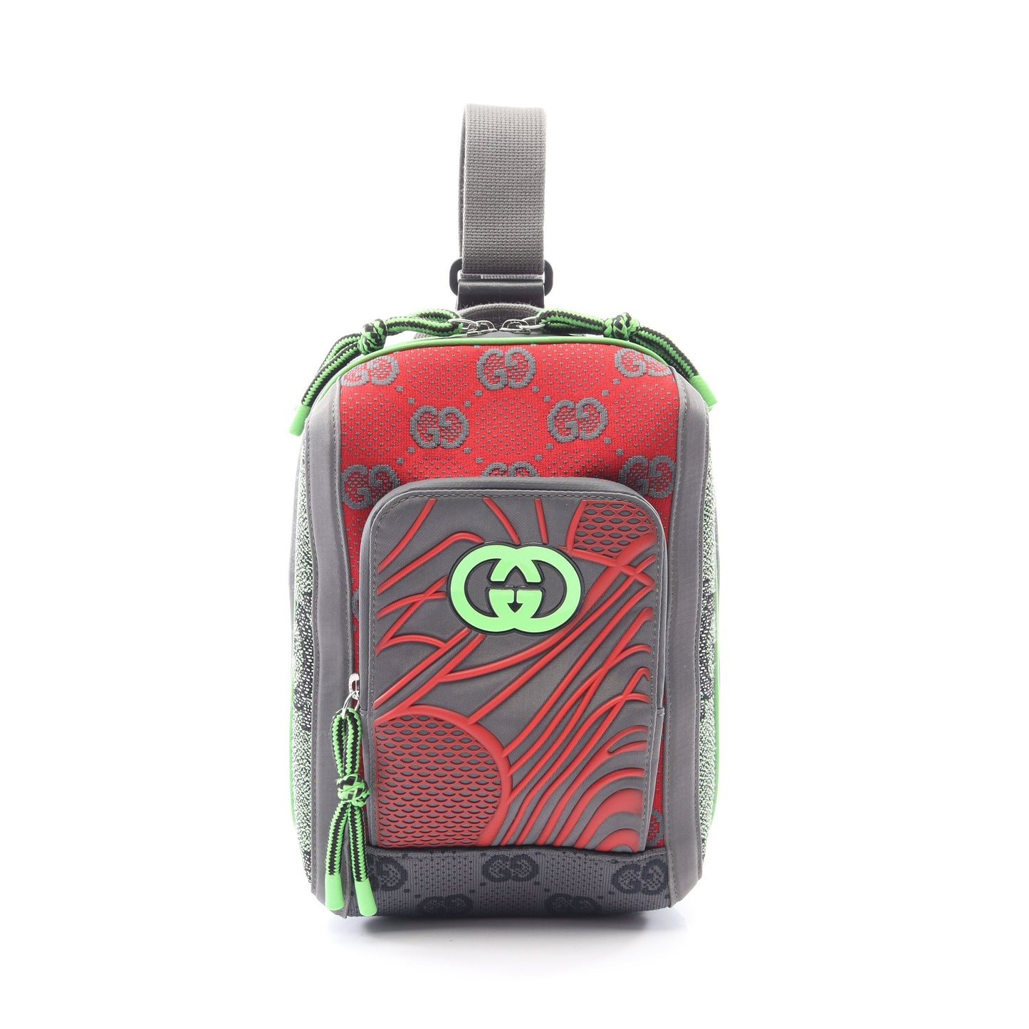 GG柄 ボディバッグ キャンバス ナイロン レッド グレー イエローグリーン グッチ バッグ GUCCI