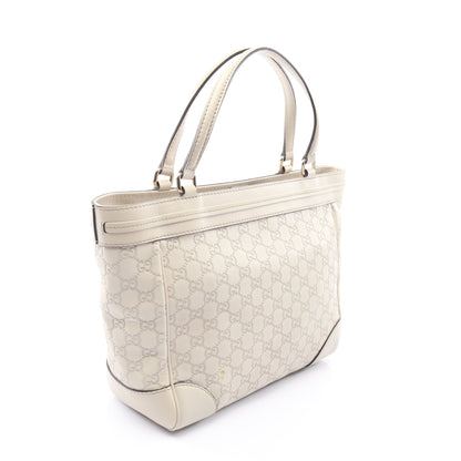 メイフェア グッチシマ ハンドバッグ トートバッグ レザー アイボリー グッチ バッグ GUCCI