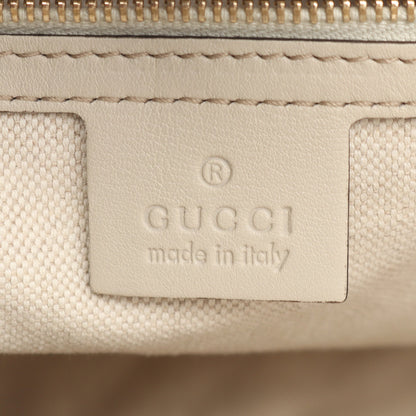 メイフェア グッチシマ ハンドバッグ トートバッグ レザー アイボリー グッチ バッグ GUCCI