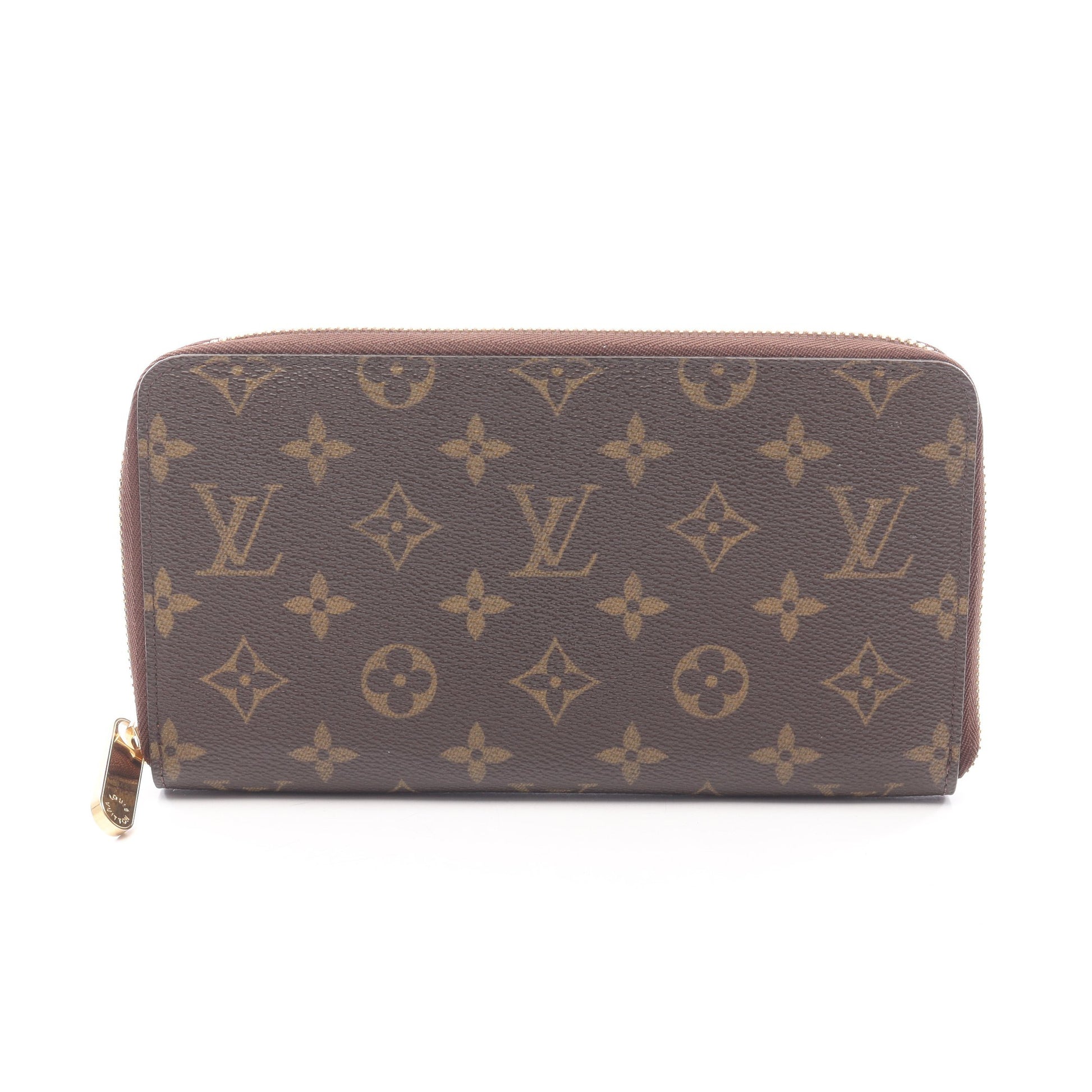 ジッピーオーガナイザー モノグラム ラウンドファスナー長財布 PVC ブラウン ルイヴィトン 財布・小物 LOUIS VUITTON