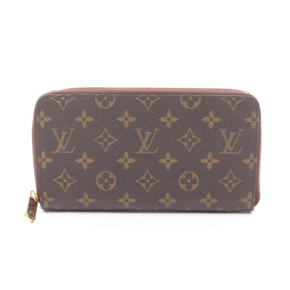 ジッピーオーガナイザー モノグラム ラウンドファスナー長財布 PVC ブラウン ルイヴィトン 財布・小物 LOUIS VUITTON