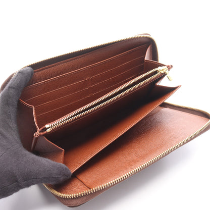 ジッピーオーガナイザー モノグラム ラウンドファスナー長財布 PVC ブラウン ルイヴィトン 財布・小物 LOUIS VUITTON