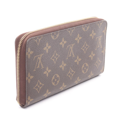 ジッピーオーガナイザー モノグラム ラウンドファスナー長財布 PVC ブラウン ルイヴィトン 財布・小物 LOUIS VUITTON