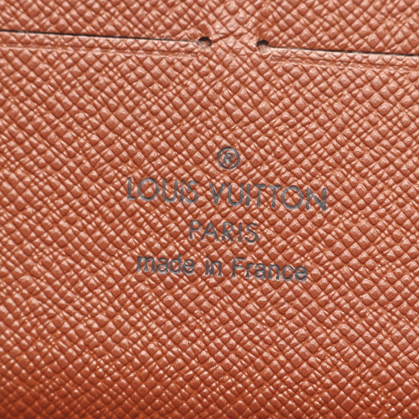 ジッピーオーガナイザー モノグラム ラウンドファスナー長財布 PVC ブラウン ルイヴィトン 財布・小物 LOUIS VUITTON