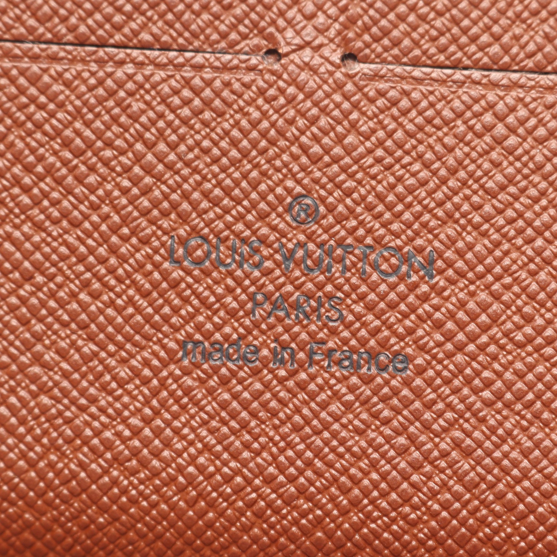 ジッピーオーガナイザー モノグラム ラウンドファスナー長財布 PVC ブラウン ルイヴィトン 財布・小物 LOUIS VUITTON