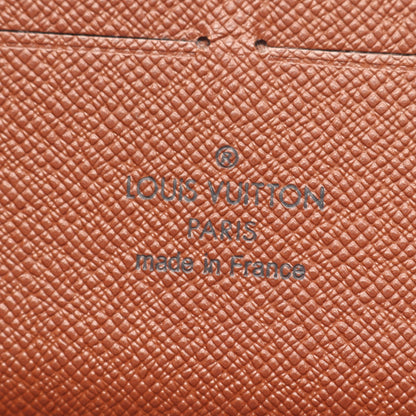 ジッピーオーガナイザー モノグラム ラウンドファスナー長財布 PVC ブラウン ルイヴィトン 財布・小物 LOUIS VUITTON