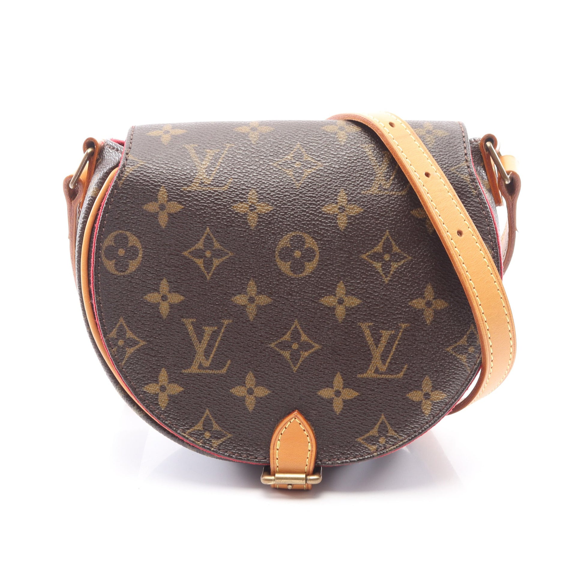 タンブラン モノグラム ショルダーバッグ PVC レザー ブラウン ルイヴィトン バッグ LOUIS VUITTON