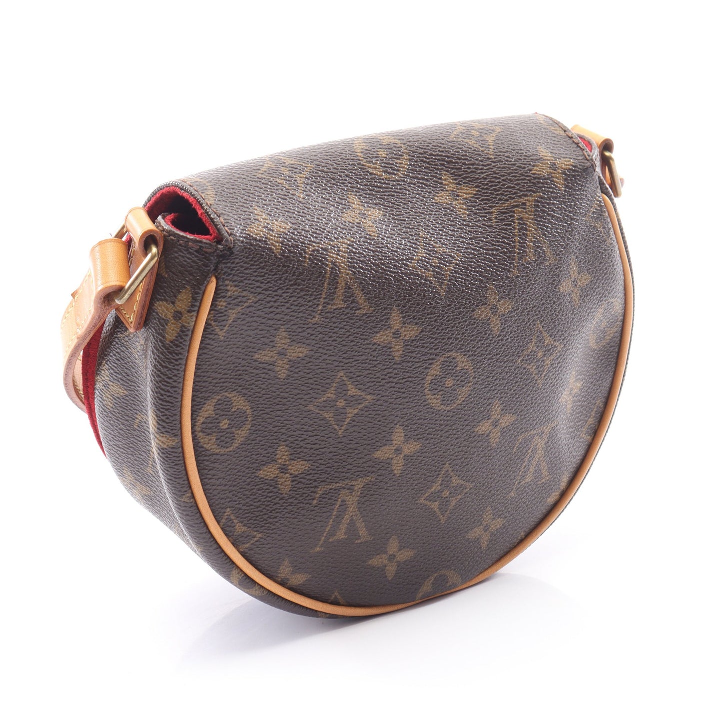 タンブラン モノグラム ショルダーバッグ PVC レザー ブラウン ルイヴィトン バッグ LOUIS VUITTON