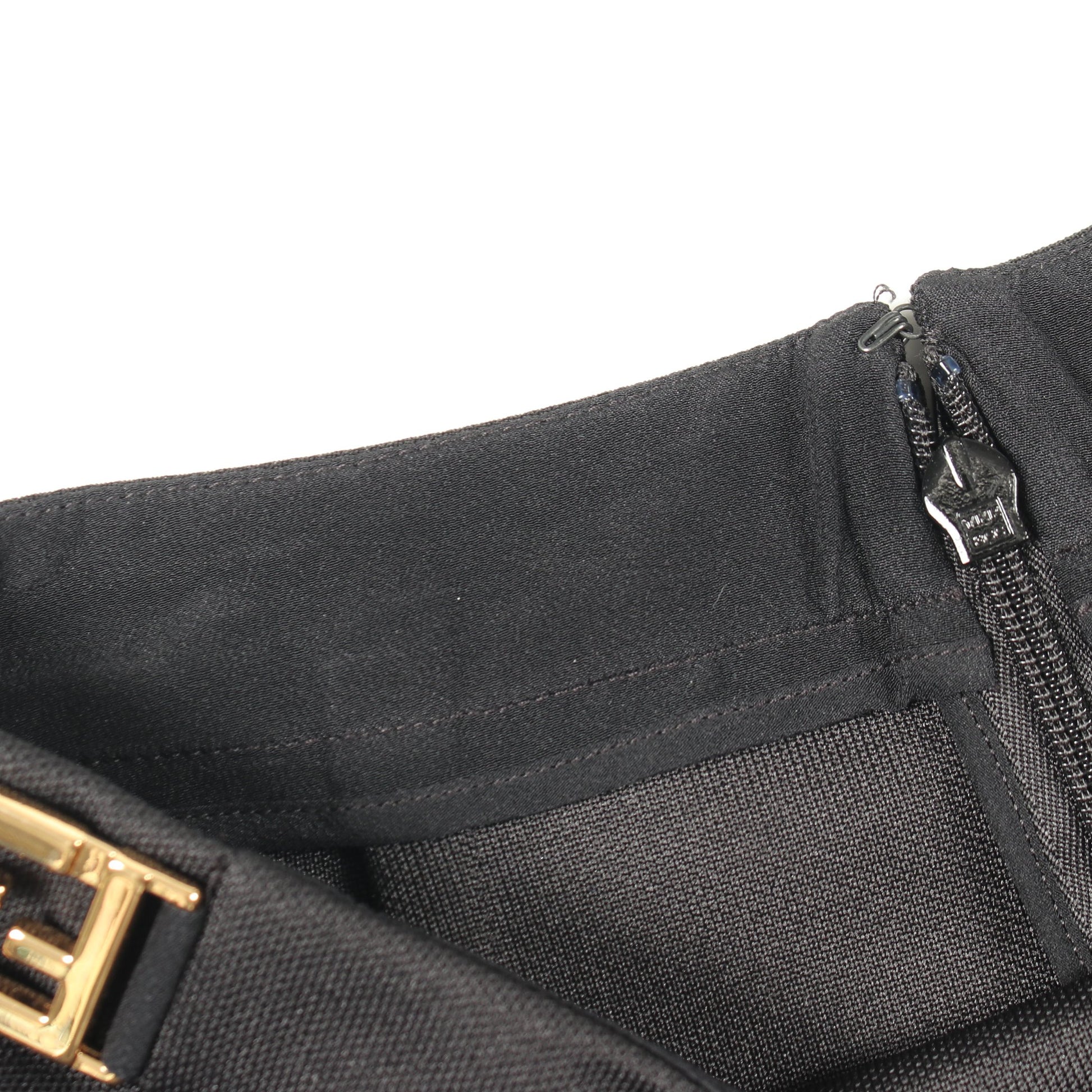 FFロゴ付き タイト スカート ブラック フェンディ ボトムス FENDI