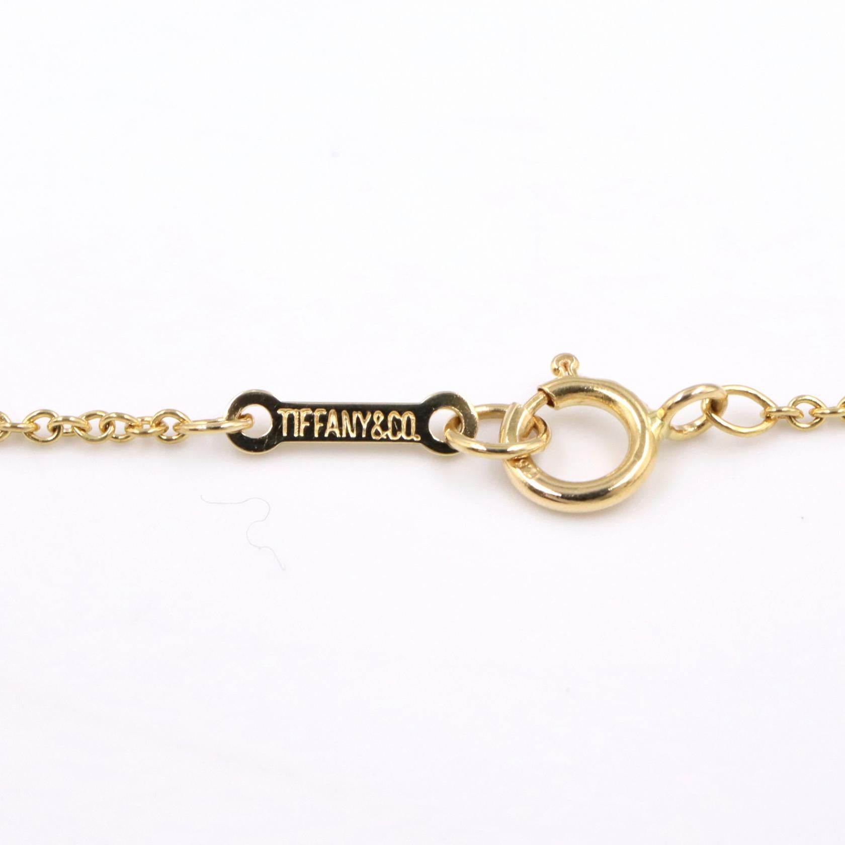 ペレッティ フルハート ネックレス ネックレス K18YG イエローゴールド ティファニー アクセサリー TIFFANY & Co.