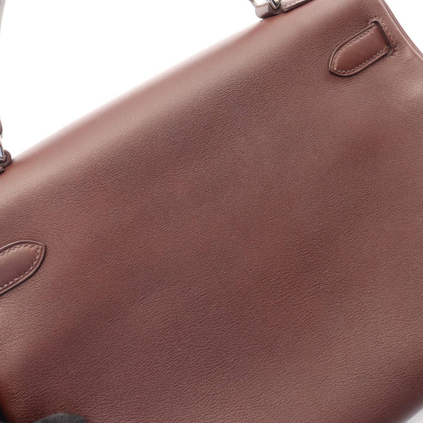 ケリー32 ハバナ 内縫い 2WAY ハンドバッグ ヴォースイフト ボルドー シルバー金具 □J刻印 エルメス バッグ HERMES