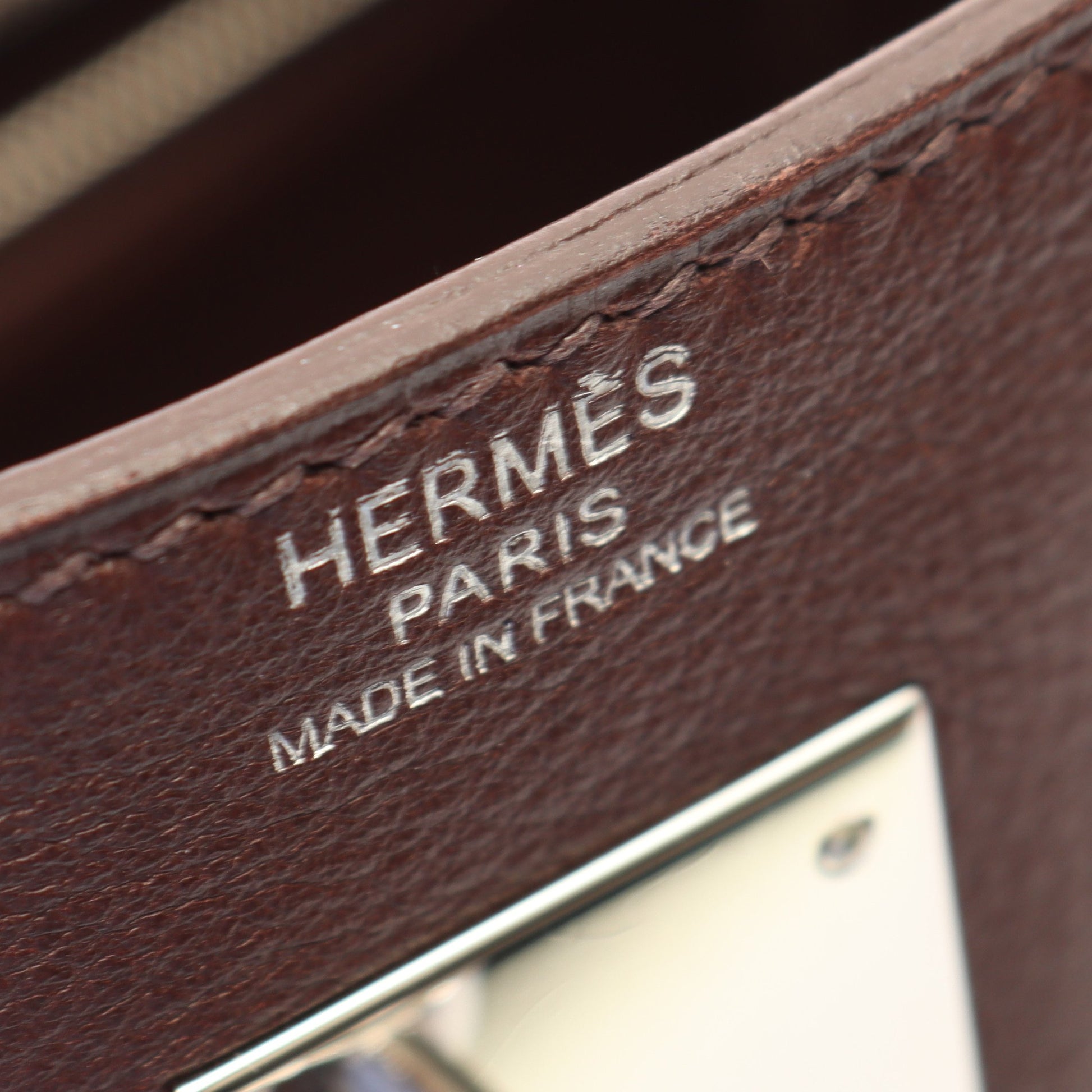 ケリー32 ハバナ 内縫い 2WAY ハンドバッグ ヴォースイフト ボルドー シルバー金具 □J刻印 エルメス バッグ HERMES