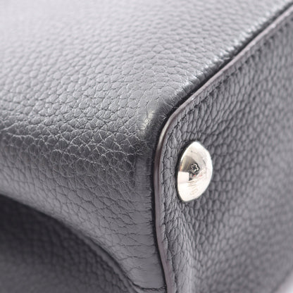 カプシーヌBB ノワール 2WAY ハンドバッグ レザー パイソン ブラック ルイヴィトン バッグ LOUIS VUITTON