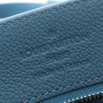 ファストライン LVアエログラム ブルーアトランティック ショルダーバッグ トートバッグ レザー ブルー ルイヴィトン バッグ LOUIS VUITTON