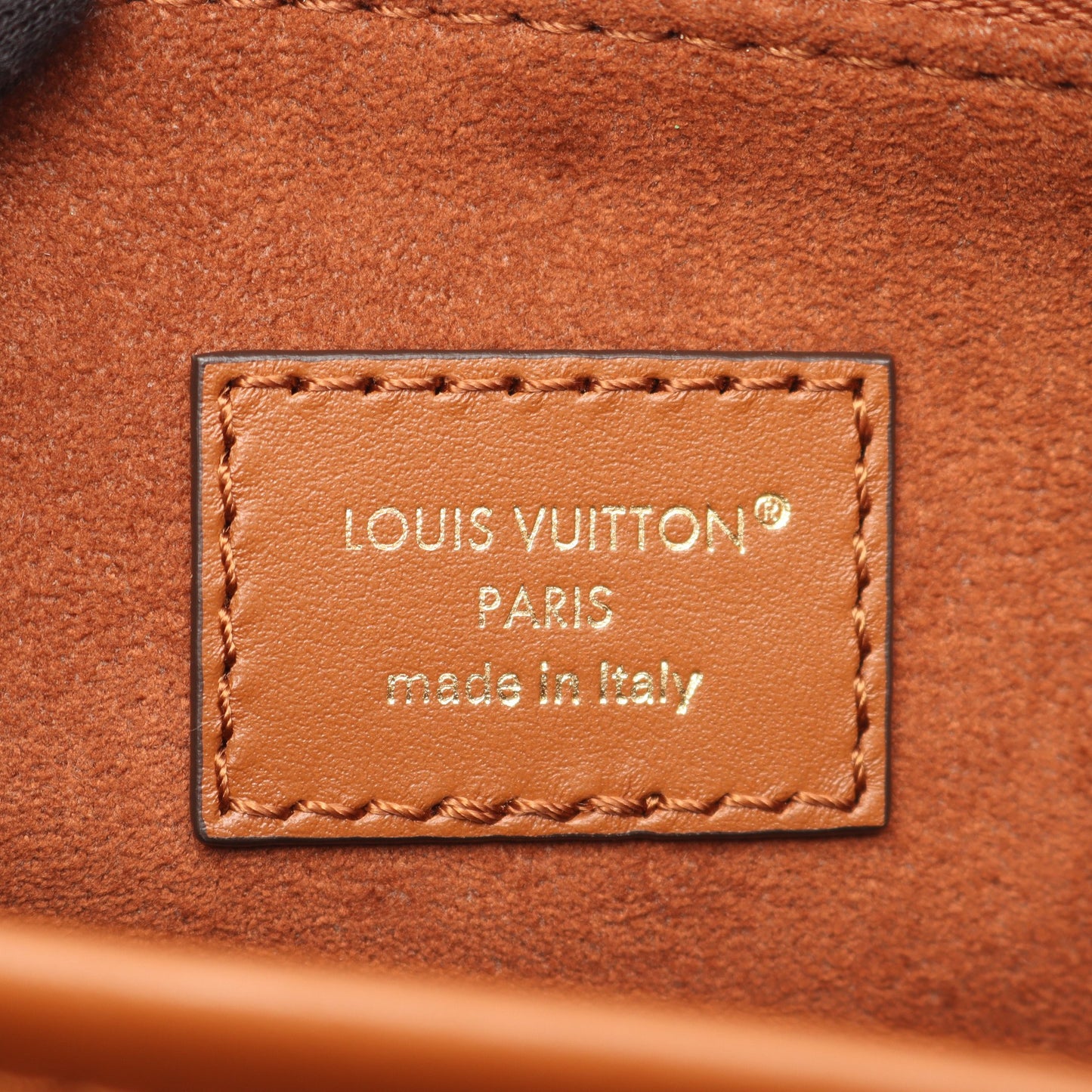 オンザゴー オーガナイザー モノグラム 2WAY ハンドバッグ トートバッグ PVC レザー ブラウン ルイヴィトン バッグ LOUIS VUITTON
