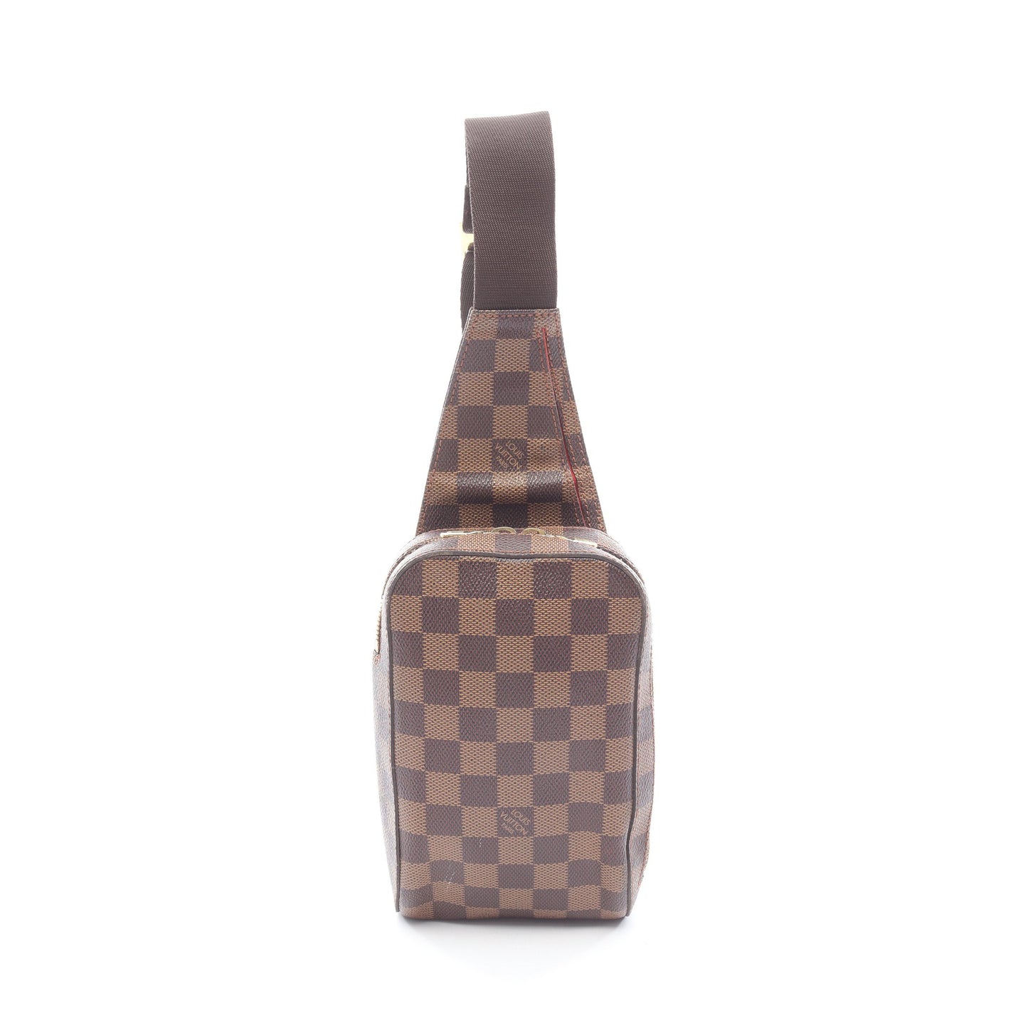 ジェロニモス ダミエエベヌ ボディバッグ PVC ブラウン ルイヴィトン バッグ LOUIS VUITTON